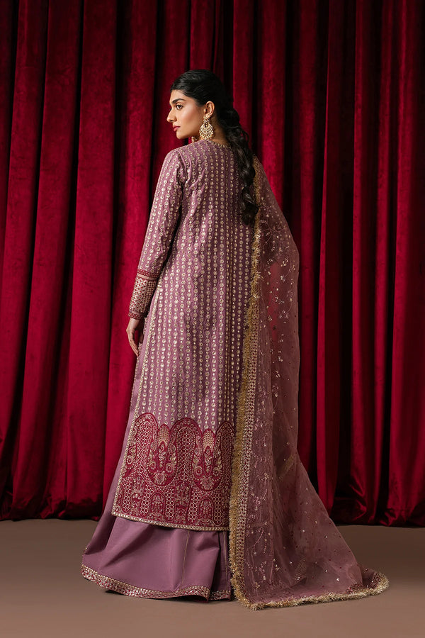 QURBAT BY AYZEL UJN-STITCHED 3PC | Humnishin