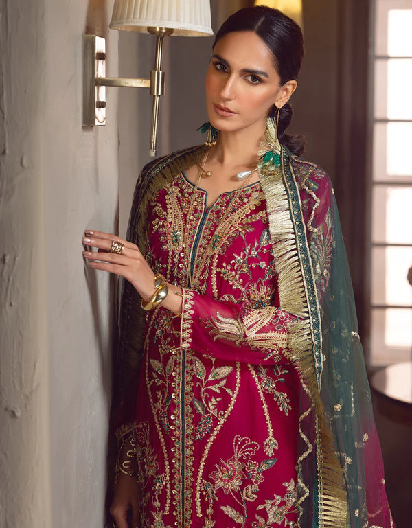 LE FESTA CHIFFON UN-STITCHED BY EMAAN ADEEL - LF-701