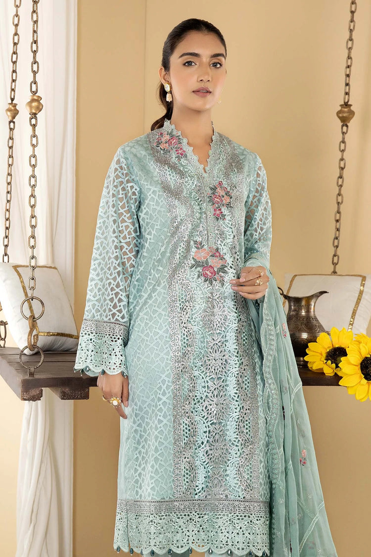 ADAN LIBAS AQUARIUM FORMAL STITCHED 3PC - 03