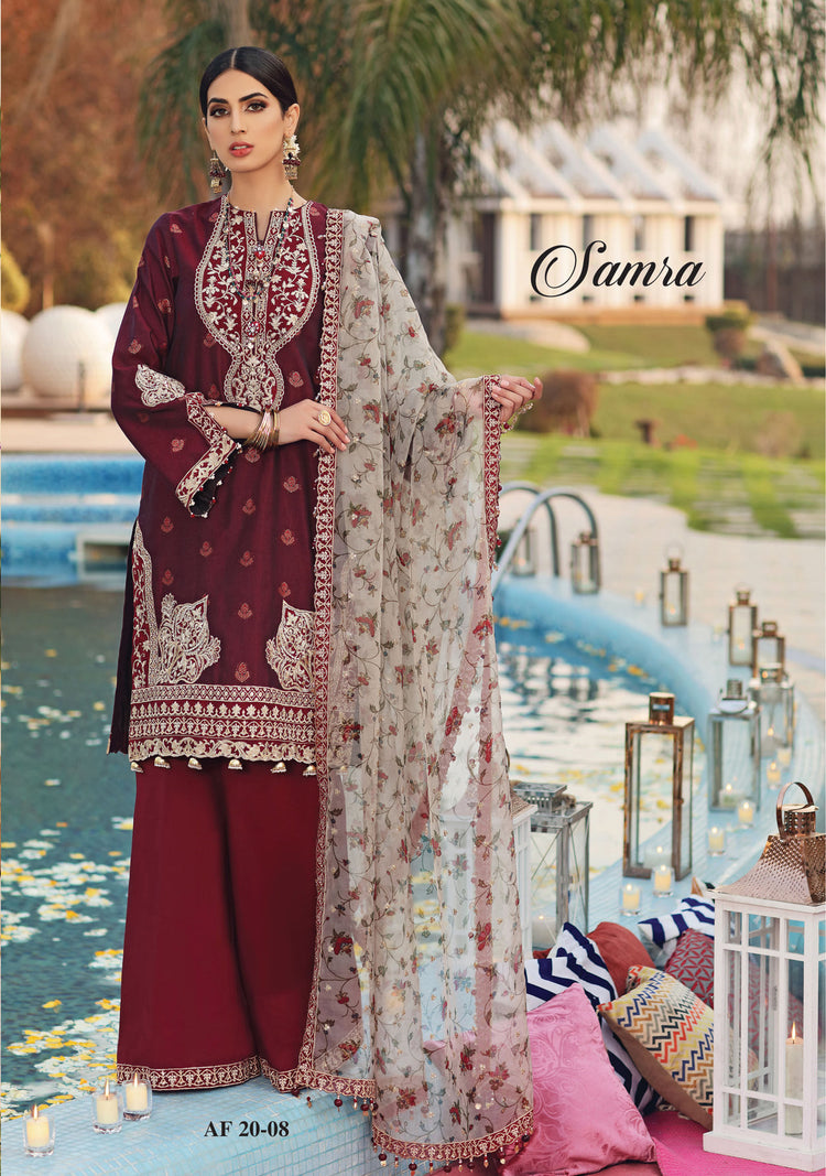 ANAYA FIRAAQ LUXURY LAWN - SAMRA