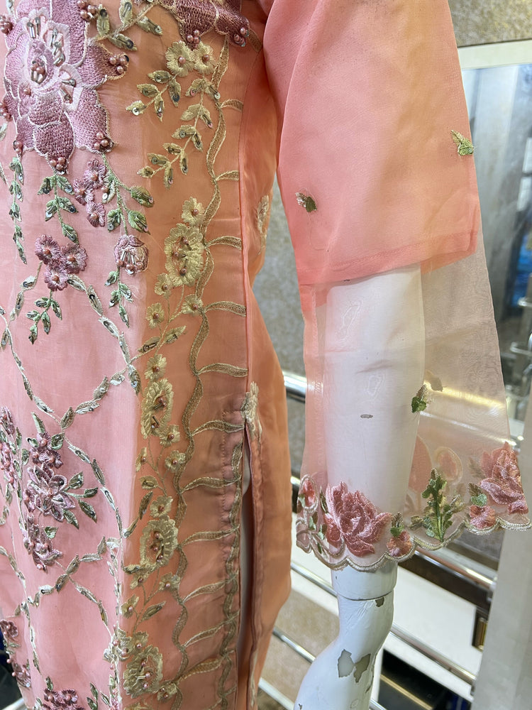 AGHA NOOR REPLICA STITCHED- 01 BABY PINK