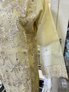 AGHA NOOR REPLICA STITCHED- 16 BEIGE