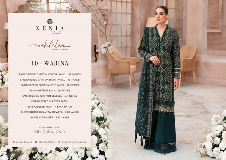 MEHFILEN FORMAL BY XENIA 10-WARINA