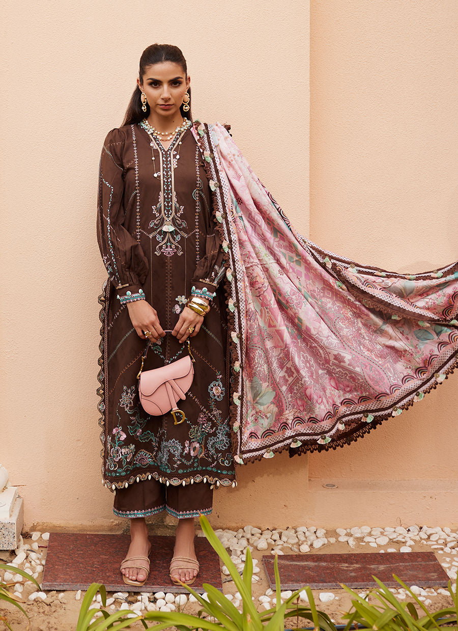 FARAH TALIB AZIZ LUXUR EID LAWN | 2025