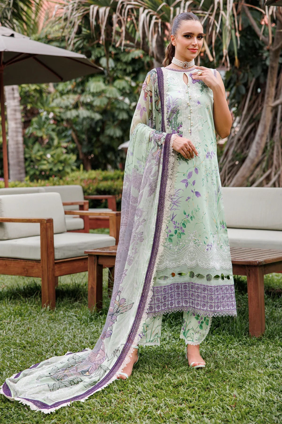 FLORA BY JADE PREMIUM LAWN 24'