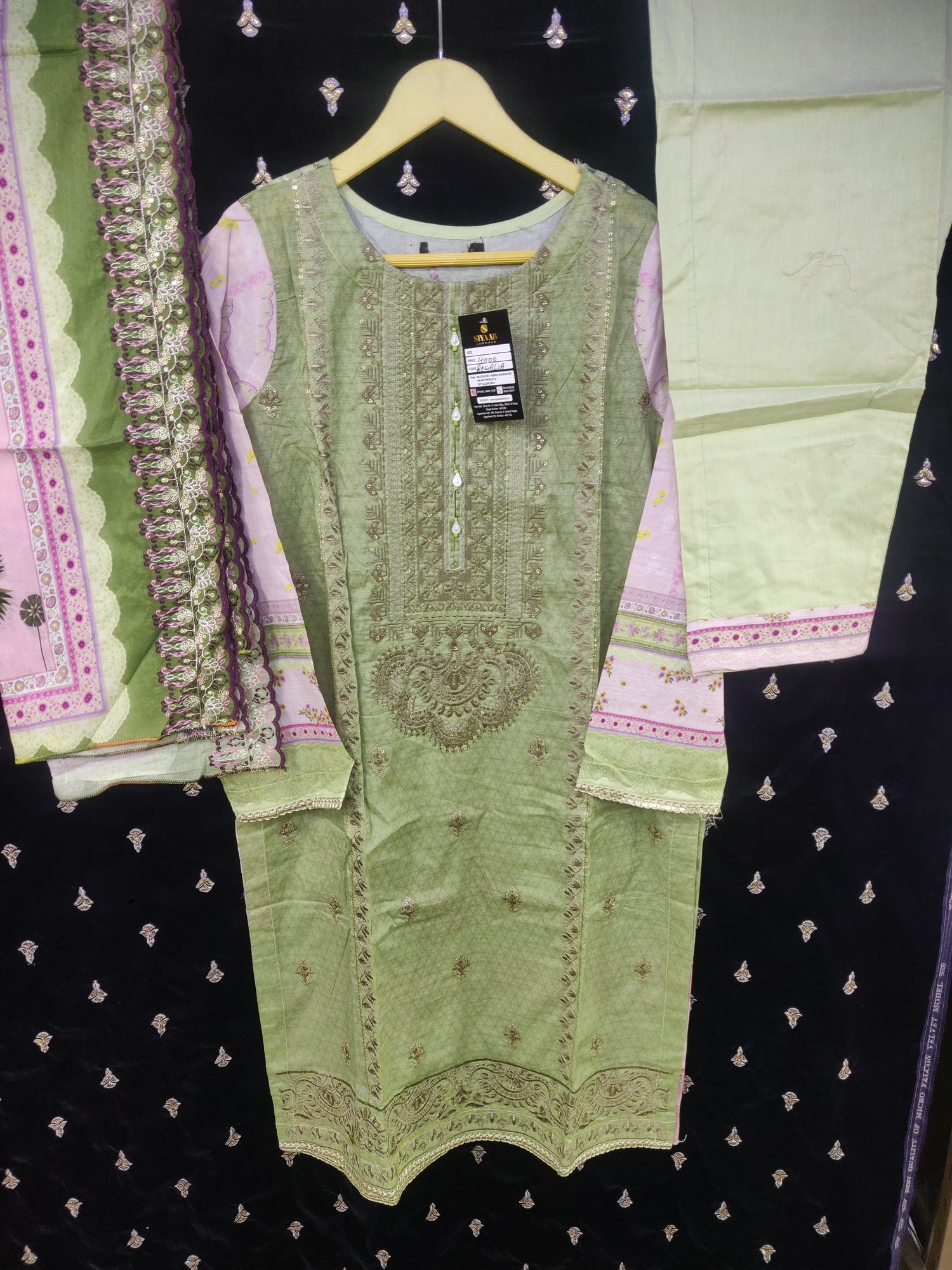 REGALIA EMBROIDERED | LAWN STITCHED 3PC|