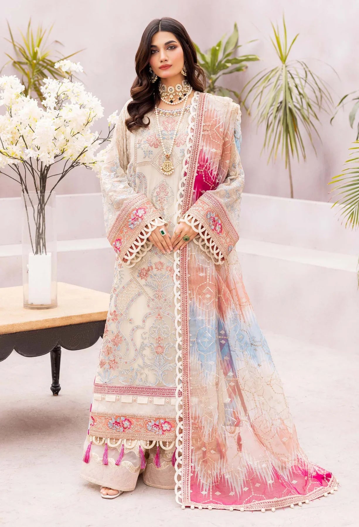 GUL-E-ISHTIYAQ BY ADAN'S LIBAS EXCLUSIVE CHIFFON 24'