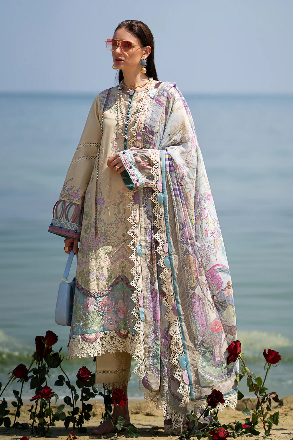 ALIF SIGNATURE LAWN BY AJR COUTURE'24