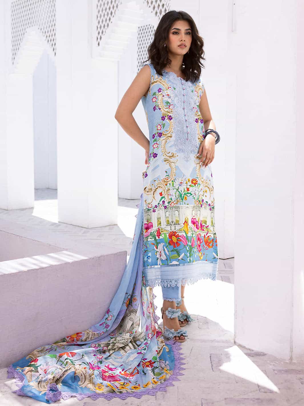 ROOHINAAZ BY MUSHQ LAWN'24