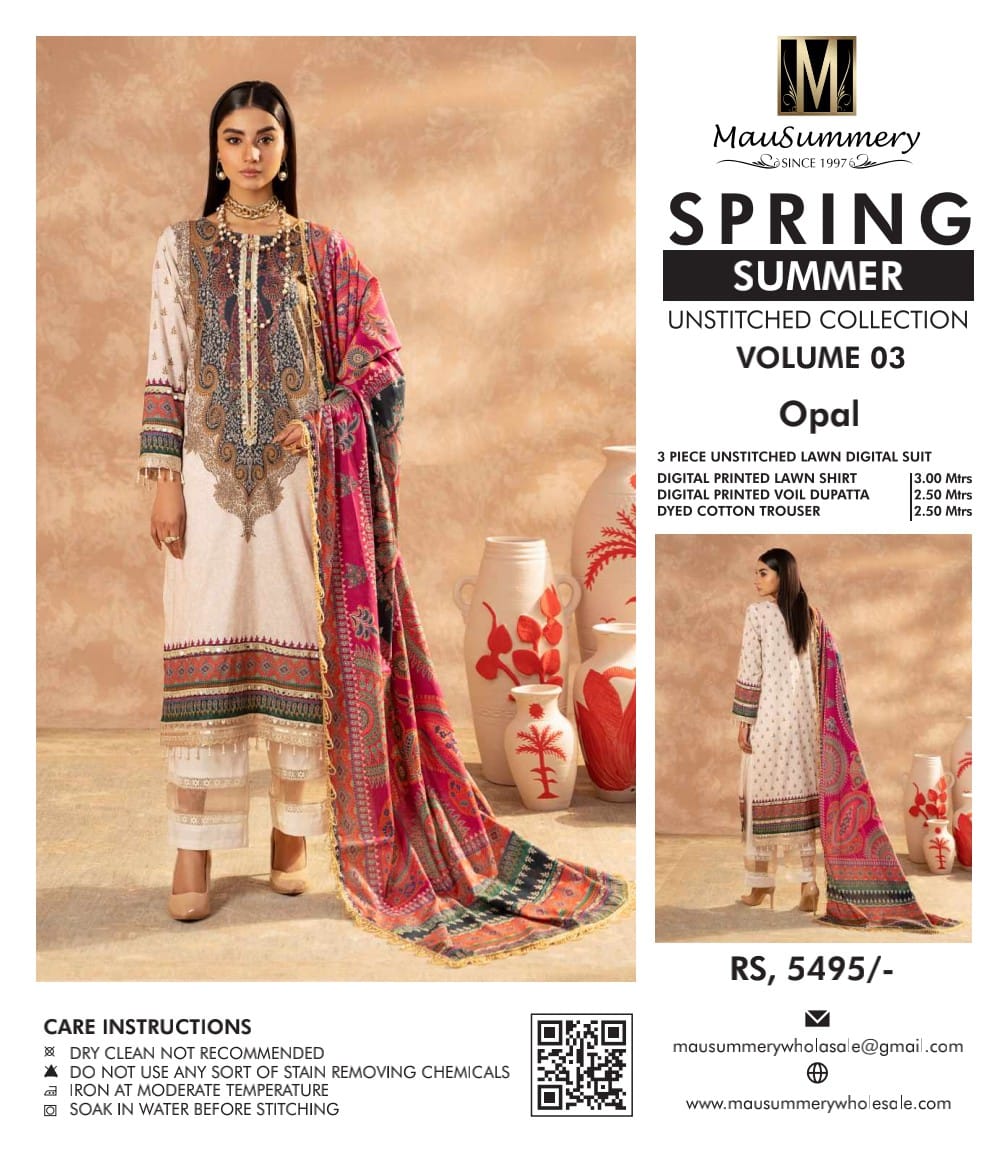 SPRING SUMMER UN-STICHED| VOL-3