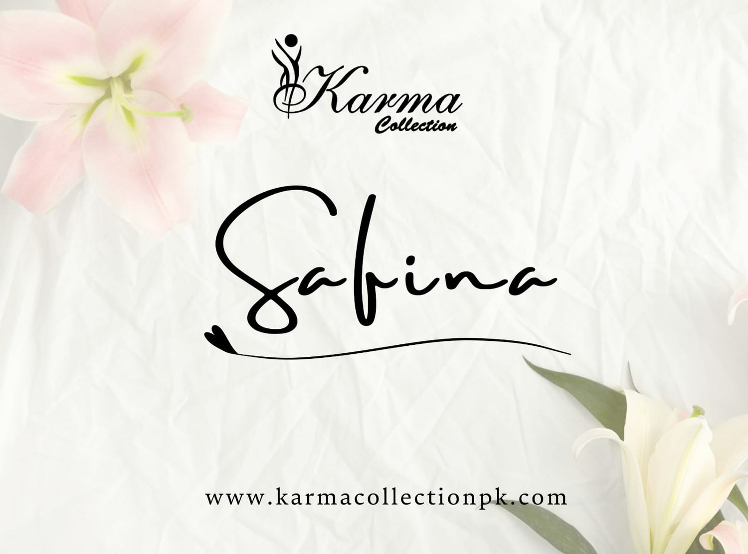 SAFINA LAWN STITCHED BY KARMA