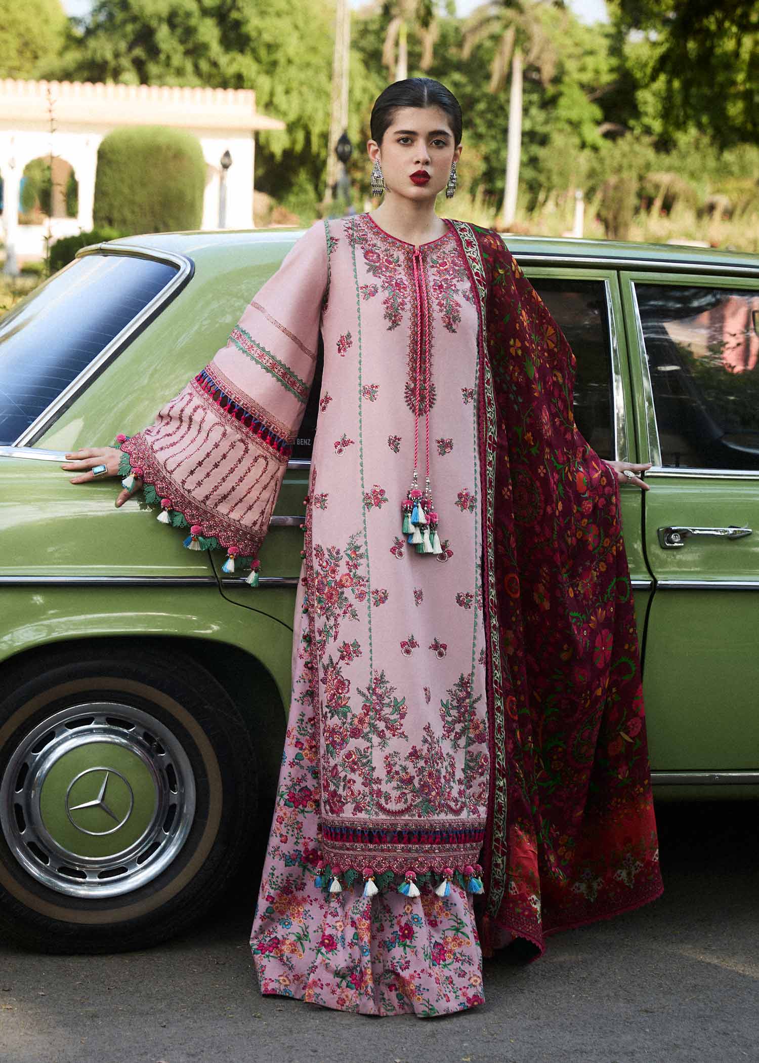 HUSSAIN REHAR EMBROIDERED LUXURY LAWN'24