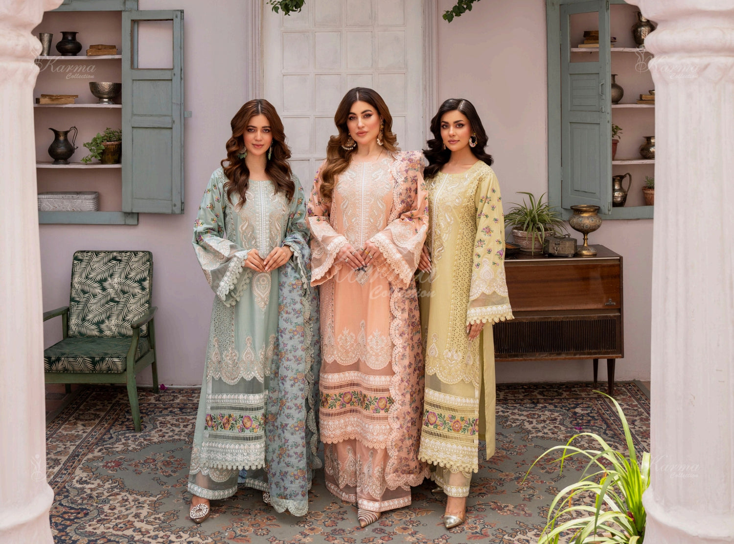 MAH -E ROOH BY KARMA STITCHED LAWN