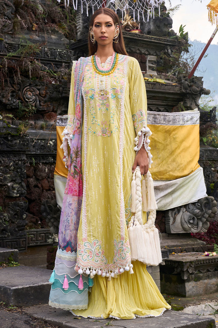 ZOHA BY ANSAB JAHANGIR LUXURY LAWN| MARIGOLD