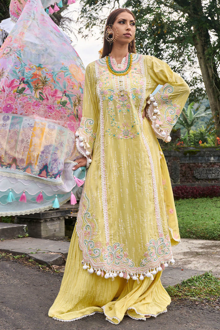 ZOHA BY ANSAB JAHANGIR LUXURY LAWN| MARIGOLD