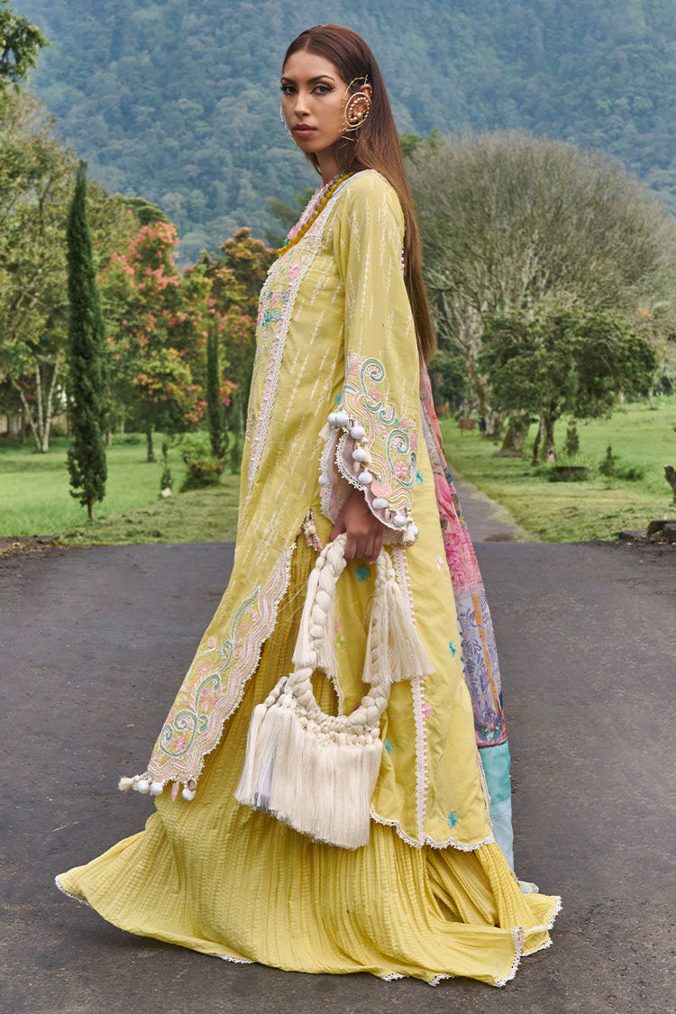 ZOHA BY ANSAB JAHANGIR LUXURY LAWN| MARIGOLD