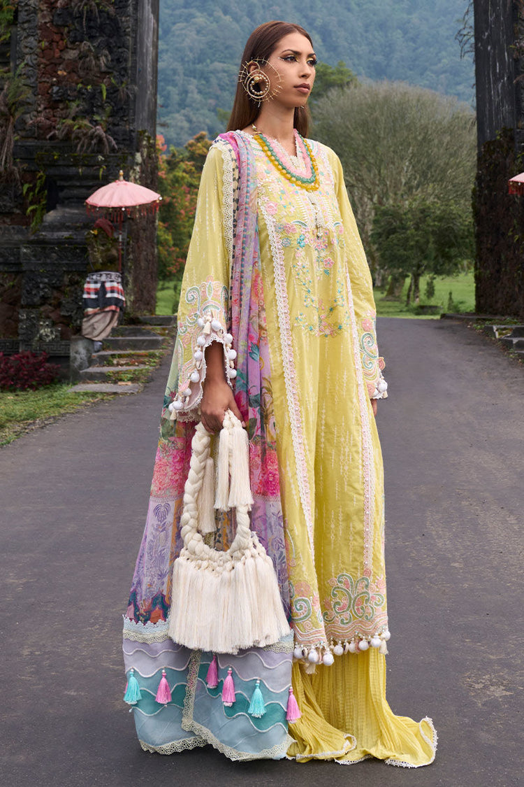 ZOHA BY ANSAB JAHANGIR LUXURY LAWN| MARIGOLD