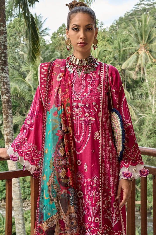 ZOHA BY ANSAB JAHANGIR LUXURY LAWN| CHAMPACA