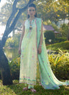 FARAH TALIB AZIZ UN-STICHED 3 PC|Suay |FTA-12