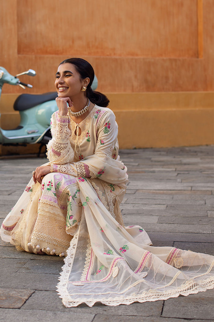 ZOHA BY ANSAB JAHANGIR UN-STITCHE 3PC | Rosalie