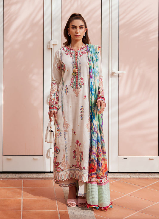 FARAH TALIB AZIZ LUXUR EID LAWN | FTA-02