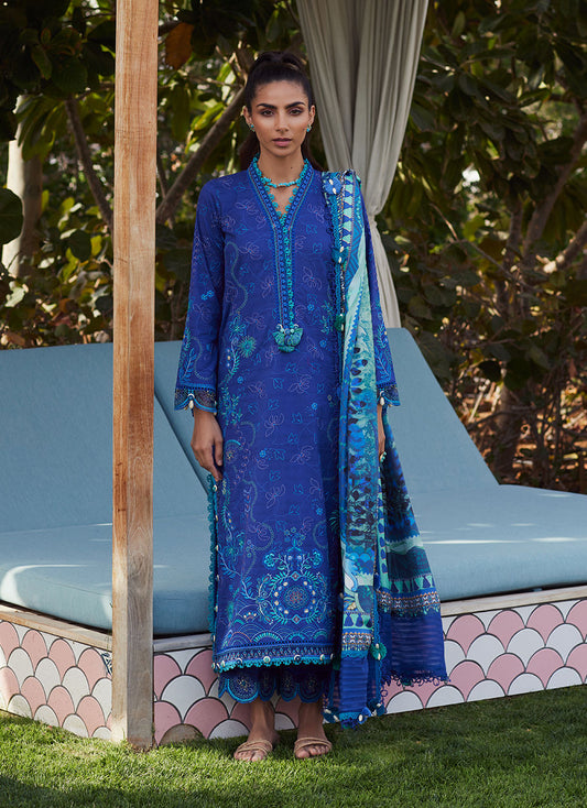 FARAH TALIB AZIZ LUXUR EID LAWN | FTA-06
