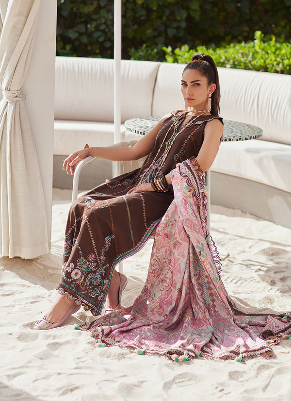 FARAH TALIB AZIZ LUXUR EID LAWN | FTA-08