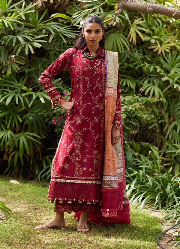 FARAH TALIB AZIZ LUXUR EID LAWN | FTA-10