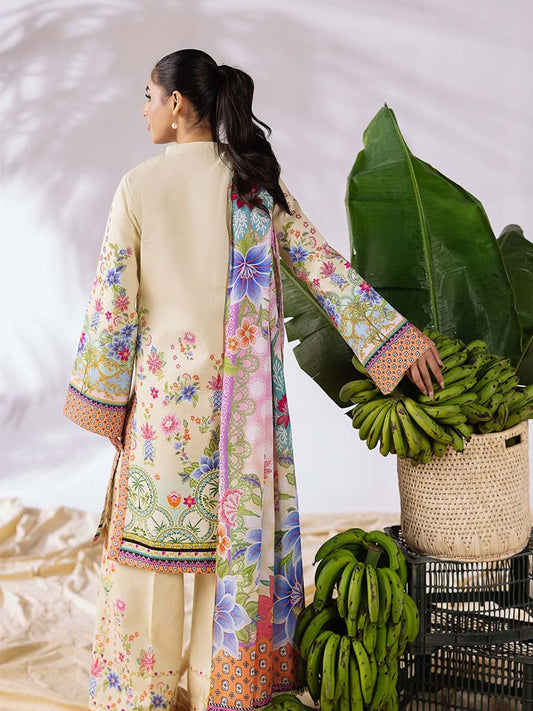 AMAL BY RABARI UN-STITCHED 3PC | D-01