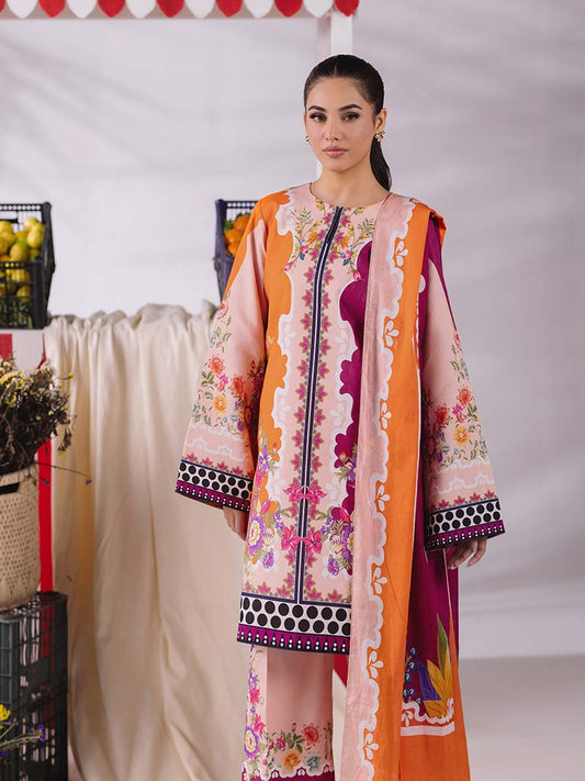 AMAL BY RABARI UN-STITCHED 3PC | D-11
