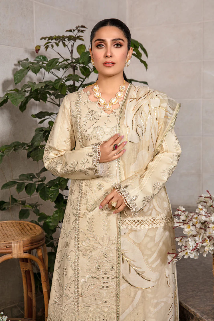 RANG RASIYA PREMIUM EID UN-STICHED 3PC|HAYA