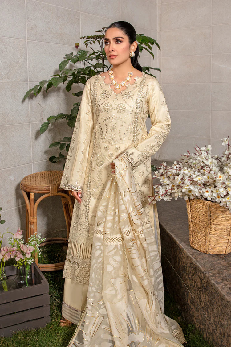 RANG RASIYA PREMIUM EID UN-STICHED 3PC|HAYA