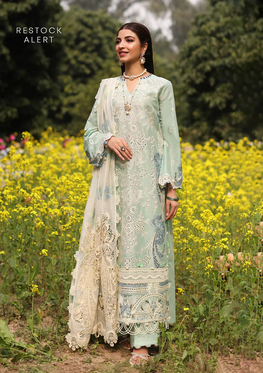 KAHF EXCLUSIVE | LUXURY LAWN UN-STITCHED 3PC| KFL-01 TABIR