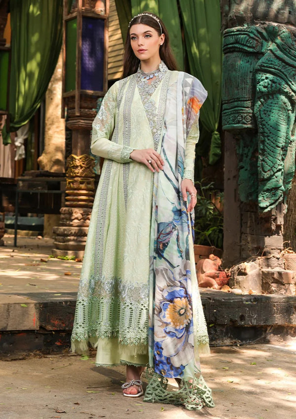 TABEER LUXURY UN-STICHED 3PC|TL#07 - Mia