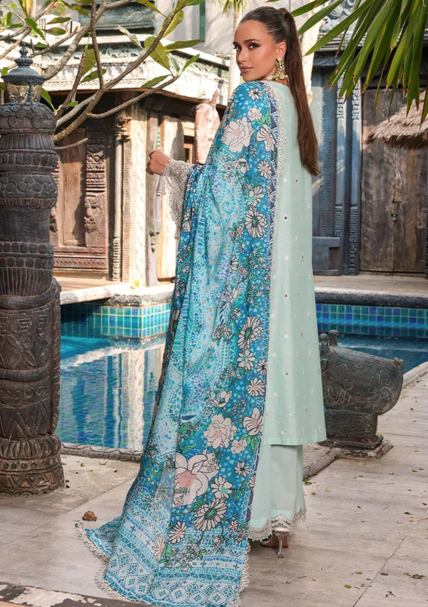 TABEER LUXURY UN-STICHED 3PC|TL#02 - Eva