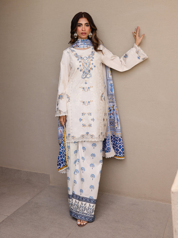 MARINE BY FAIZA FAISAL | LUXURY LAWN | MIRHA