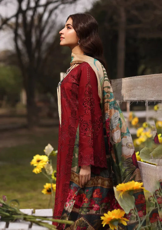 KAHF EXCLUSIVE | LUXURY LAWN UN-STITCHED 3PC| KFL-02 ALORA