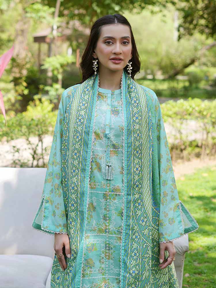 TWINKLING 3-Piece Unstitched Digital Printed Lawn Suit