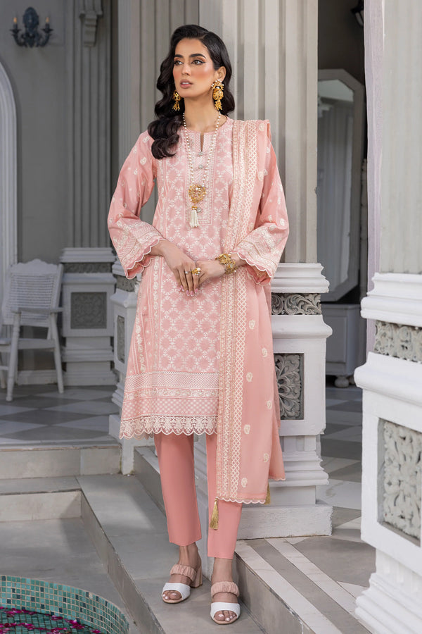 LSM LAKHANY EXCLUSIVE UN-STICHED 3 PC| LG-AM-0060