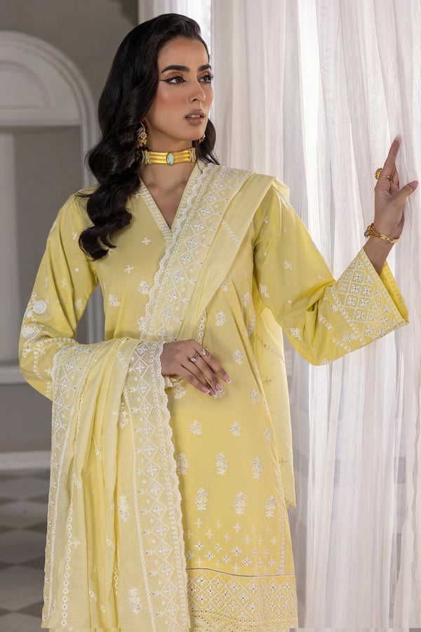 LSM LAKHANY EXCLUSIVE UN-STICHED 3 PC|LG-IZ-0085
