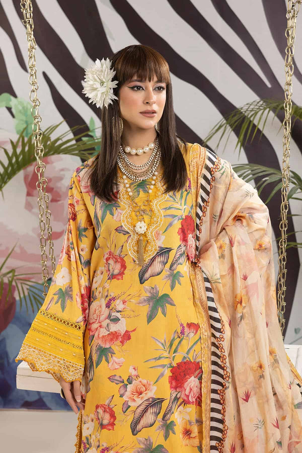 NAZIA NOOR BY ADAN LIBAS UN-STITCHED 3PC| D-03m