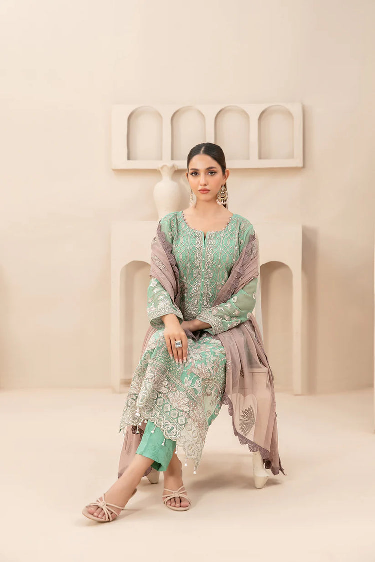 SALOMI BY TAWAKKAL SEMI-STITCHED 3PC | D-8688