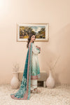 FARIDEH BY TAWAKKAL |UNSTITCHED LAWN 3PC| D-2601
