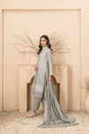 FARIDEH BY TAWAKKAL |UNSTITCHED LAWN 3PC| D-2595