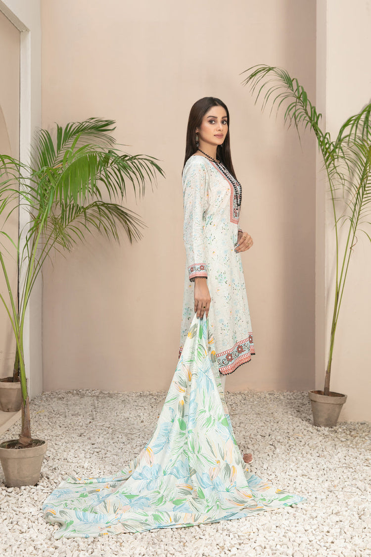 TIYANI BY TAWAKKAL UNSTITCHED LAWN DU-3593