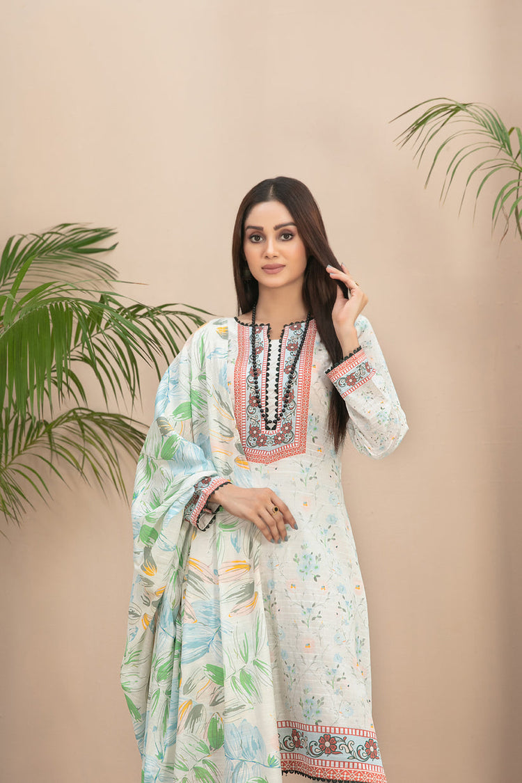 TIYANI BY TAWAKKAL UNSTITCHED LAWN DU-3593