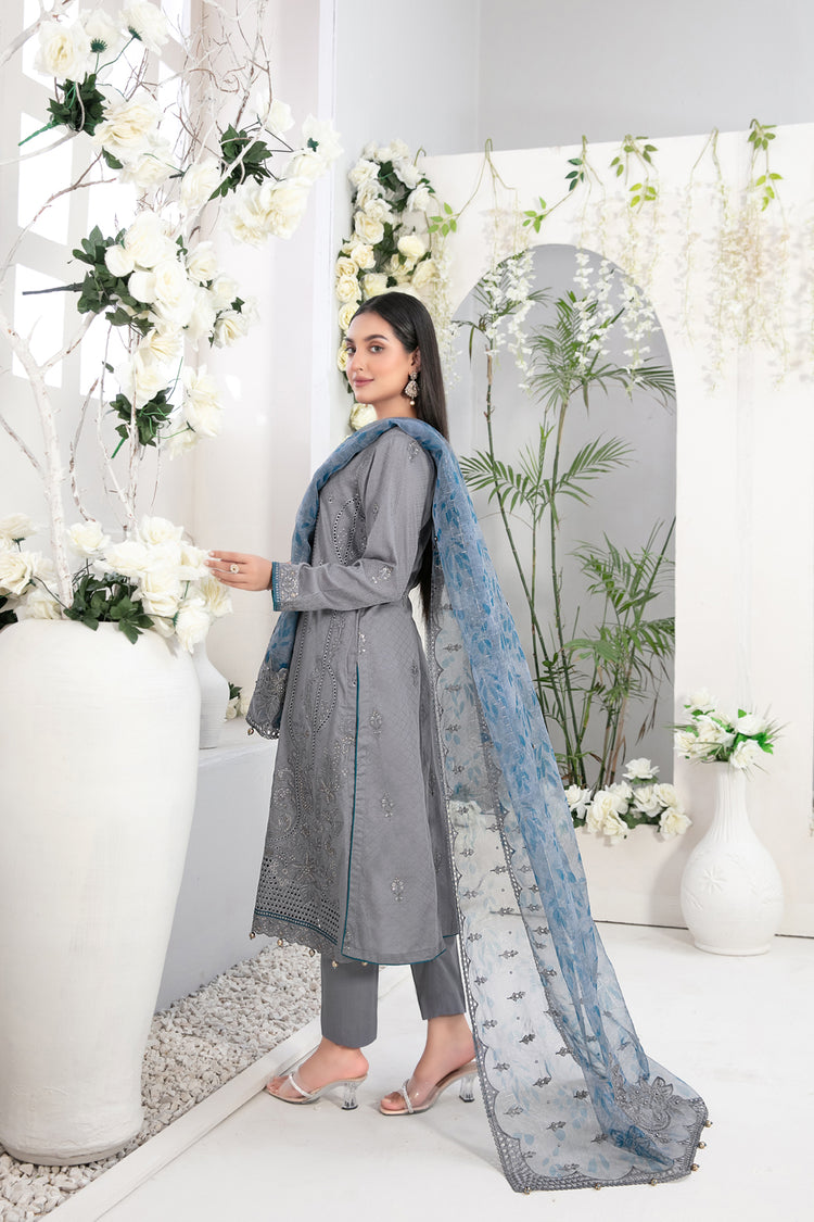 ADINA BY TAWAKKAL UNSTITCHED LAWN D-9186