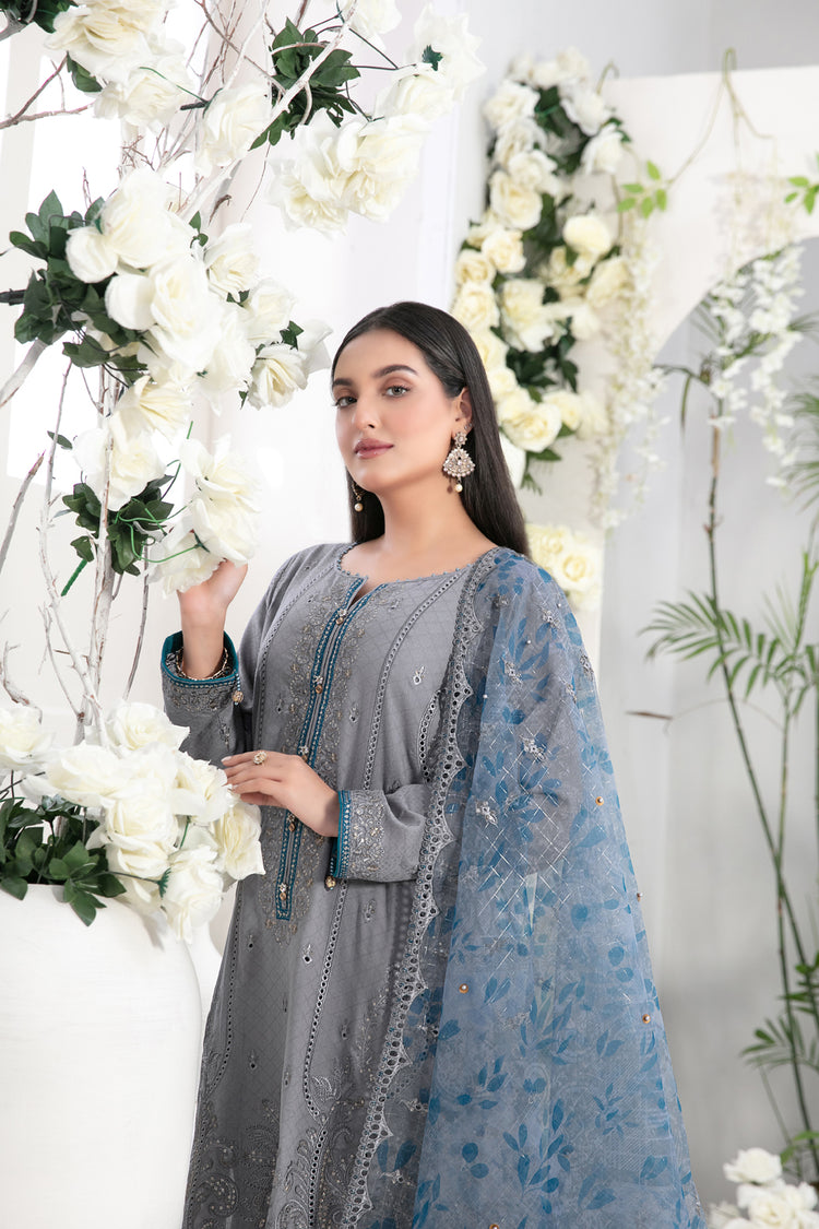 ADINA BY TAWAKKAL UNSTITCHED LAWN D-9186