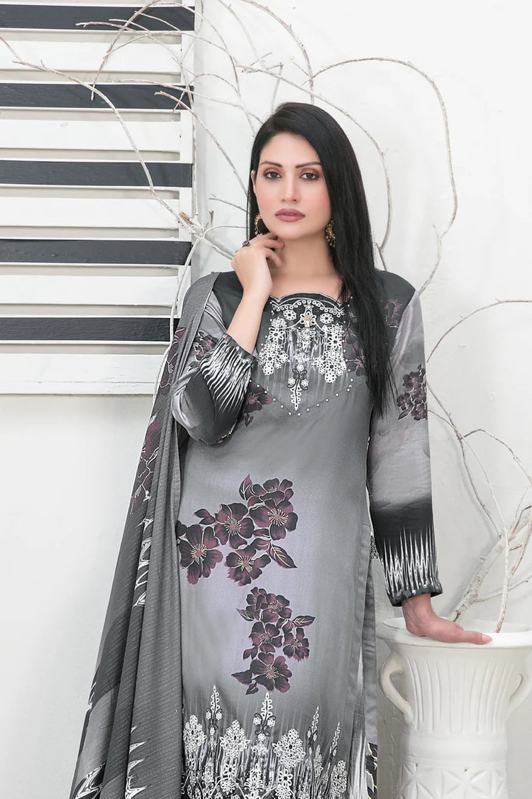 IMZA BY TAWAKKAL LINEN UN-STITCHED 3PC | D-1097