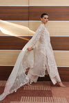 QALAMKAR CHIKANKARI UN-STITCHED 3PC| CM-04 ZIMAL